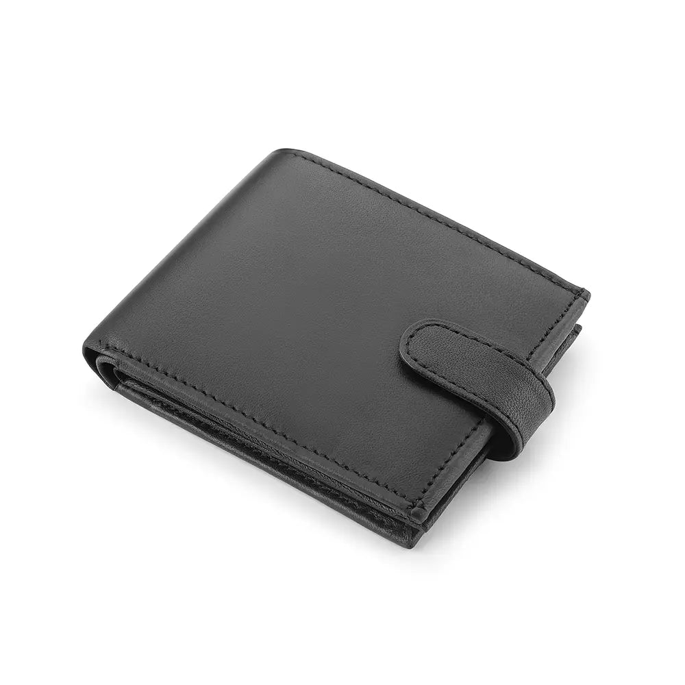 Trifold basic leather wallet 27 04