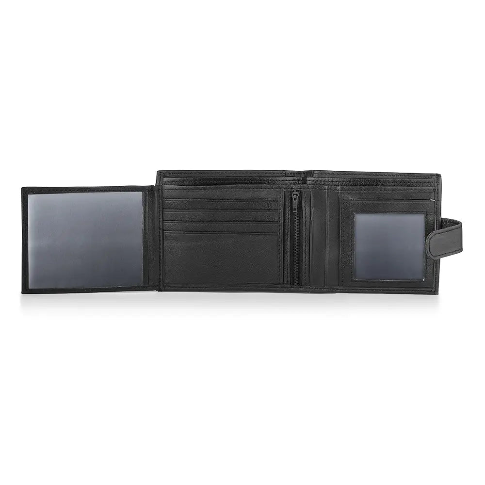 Basic Bifold Leather Wallet 304 02