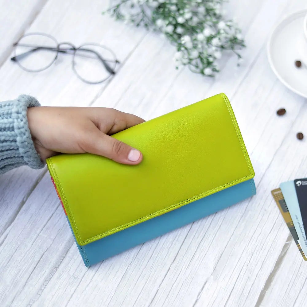 Leather Matinee Purse Heather London-3