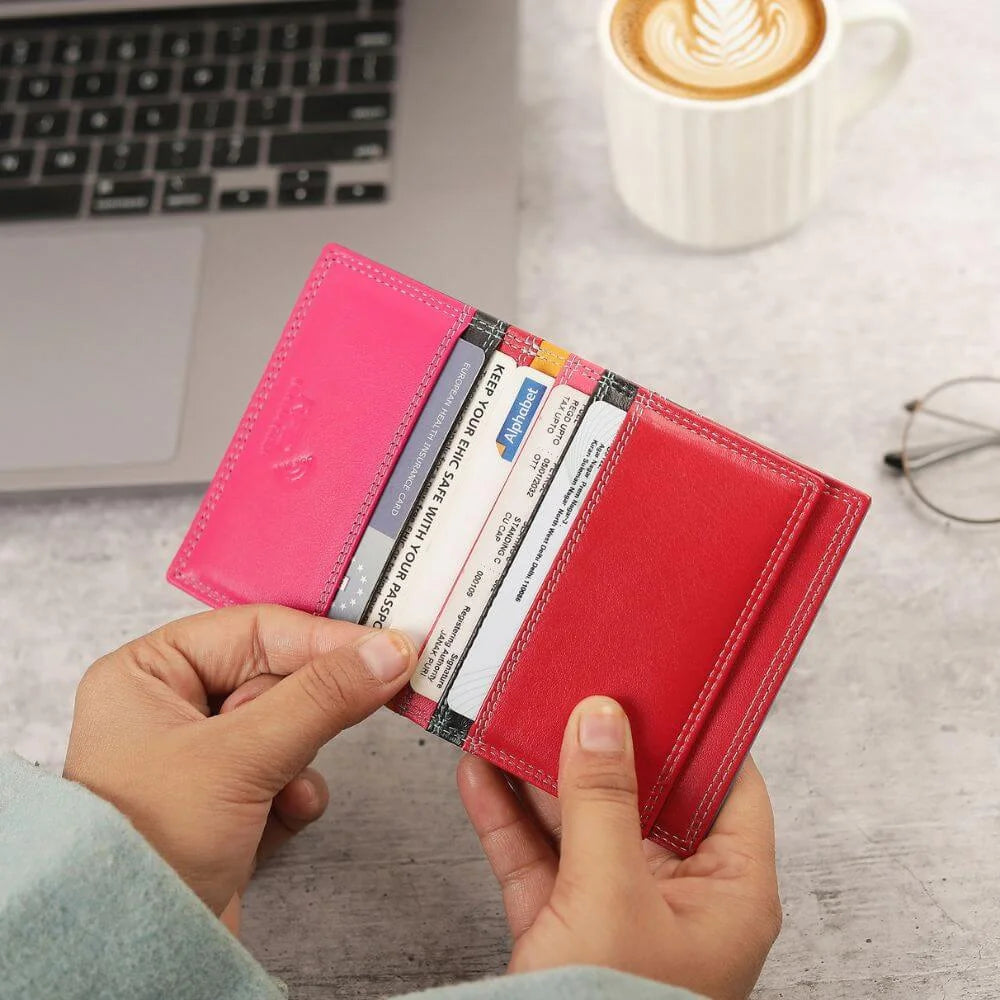 Multi Colour Card Holder – London 6090 07