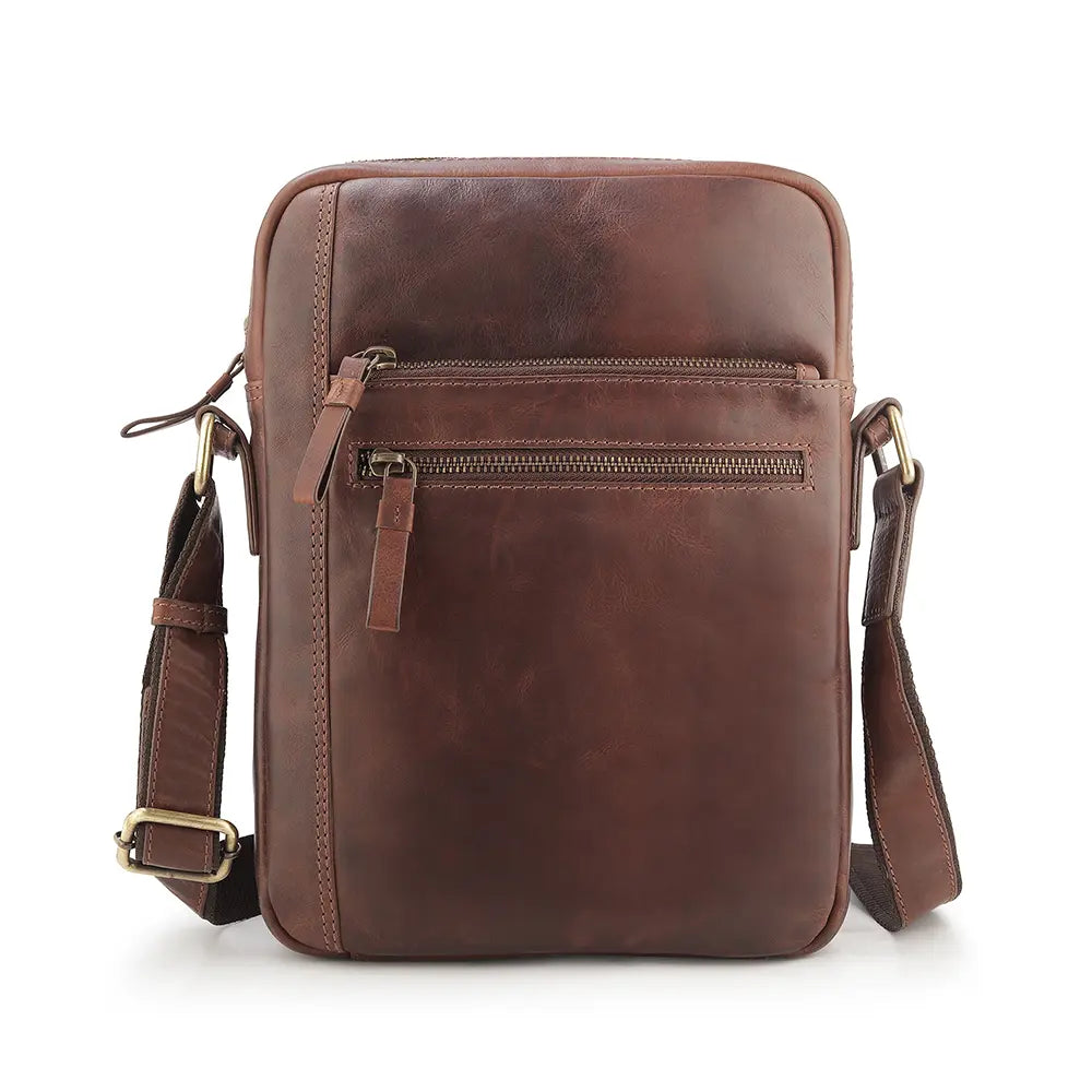 Leather iPad Tablet Bag 1652 01