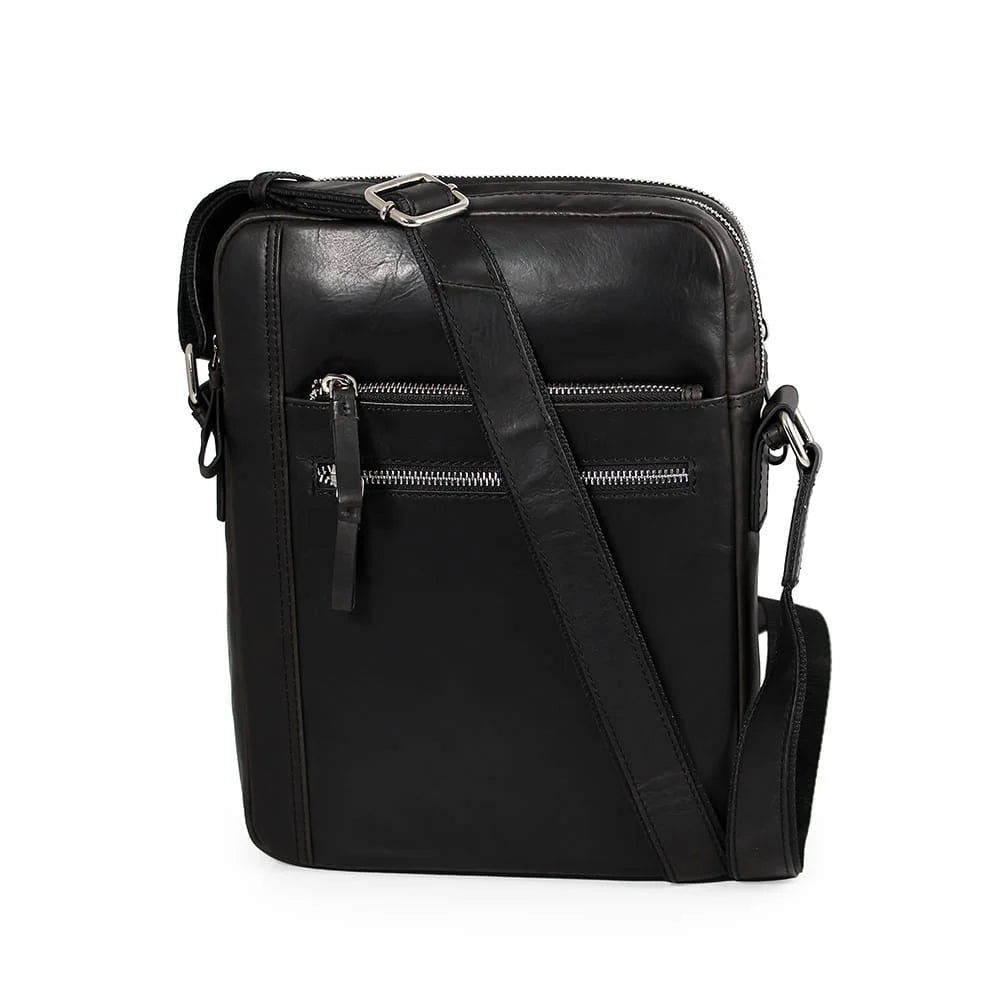 Leather iPad Tablet Bag 1652BLK 01