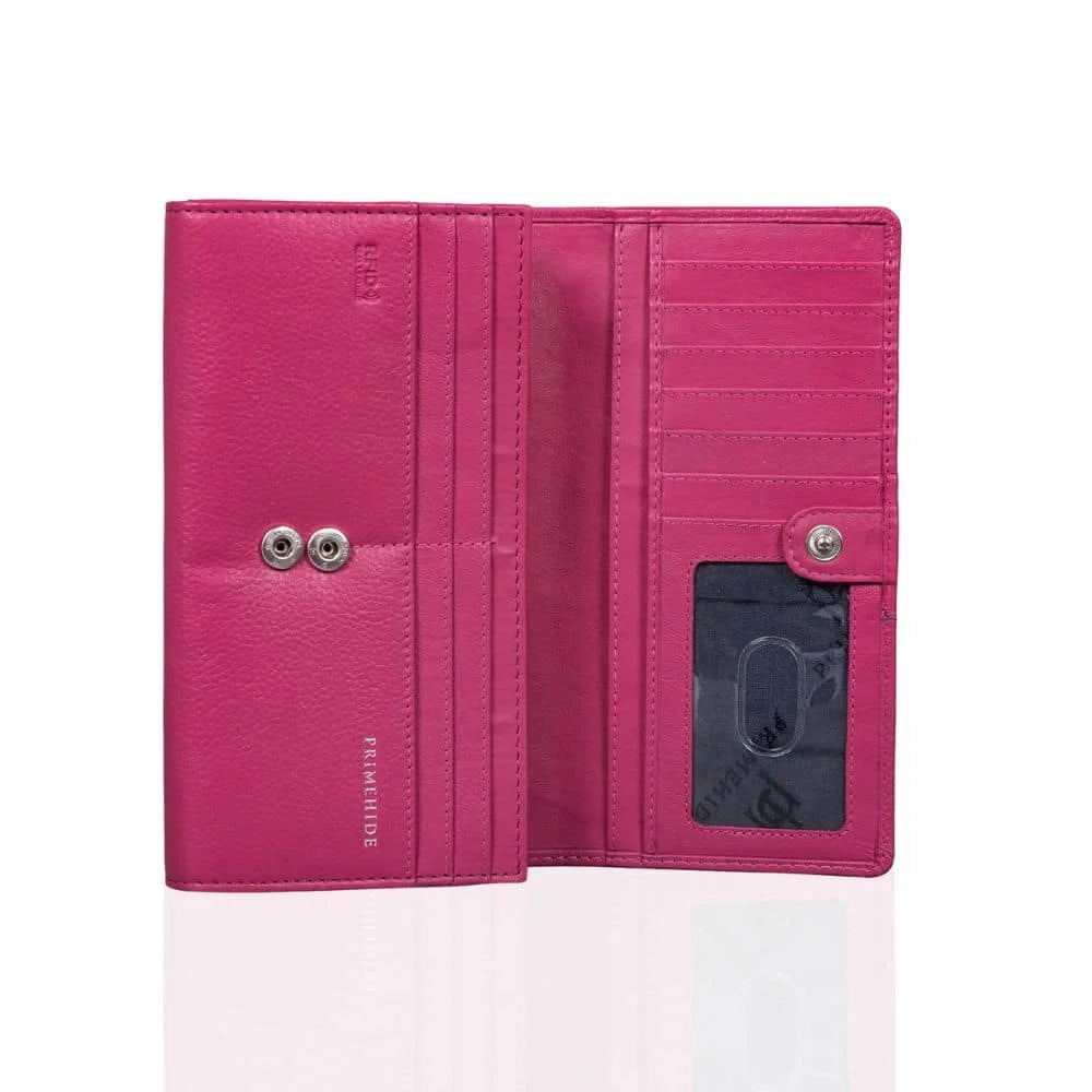 26089 Alice Berry large Matinee Purse – Open – Double Button Closure