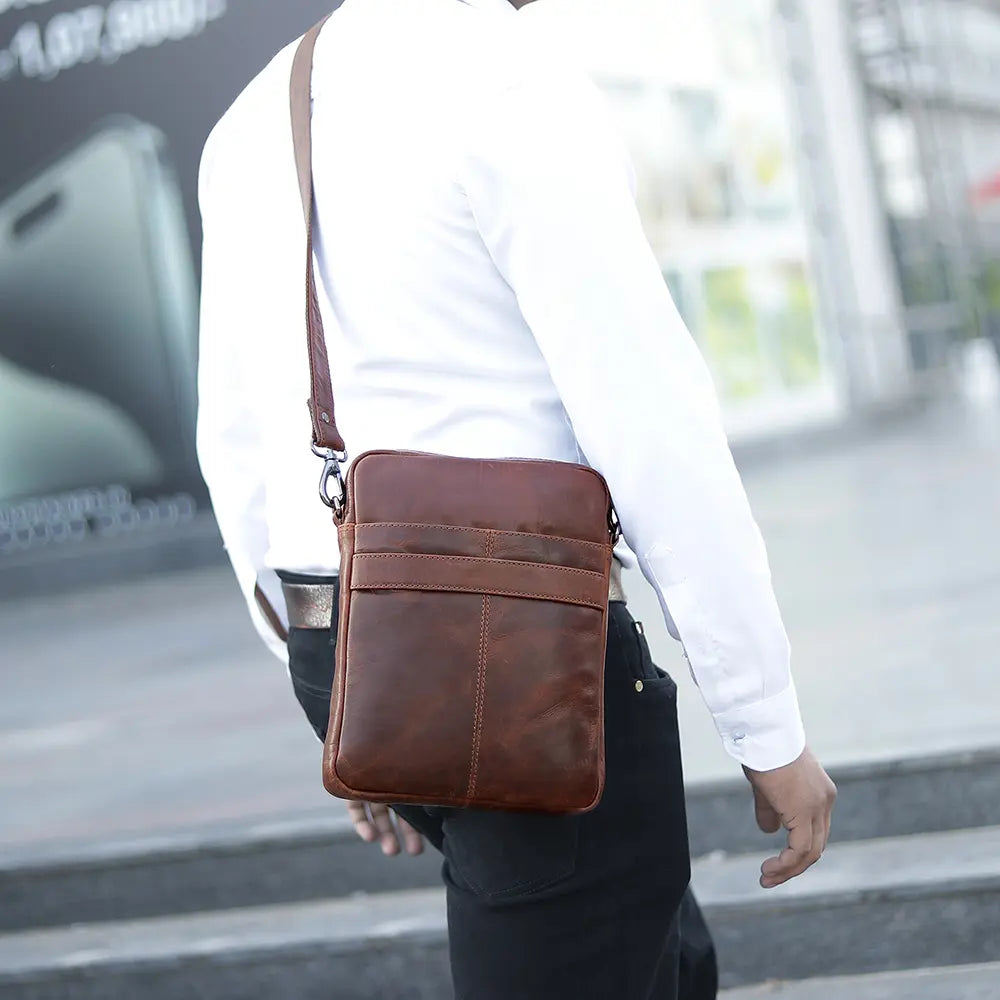 Tribal Man Bag Vintage 5519 Brown 02