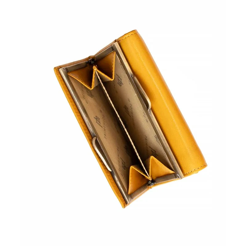 Velura Clip Frame Trifold Purse 21950MUST PRIMEHIDE LEATHER-02