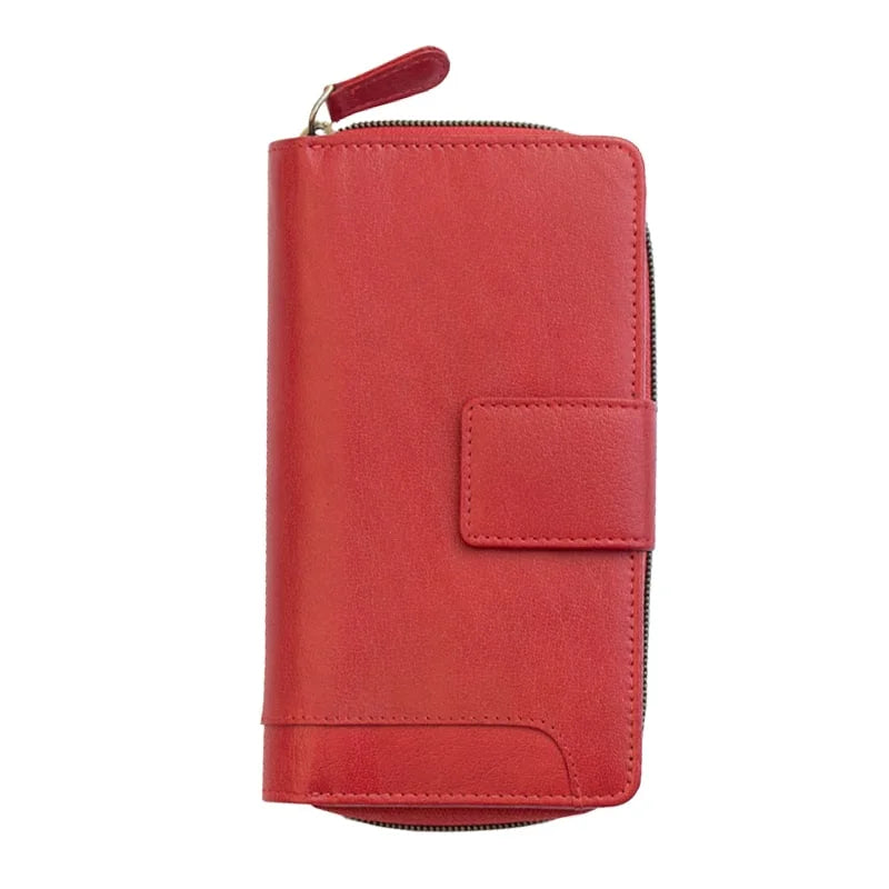 Velura Large Zip Around Bi Fold Purse - 21951