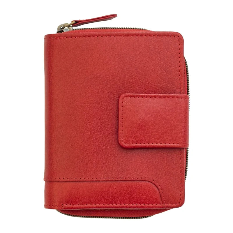 Velura Medium Zip Around Tri Fold Purse With Tab - 21952