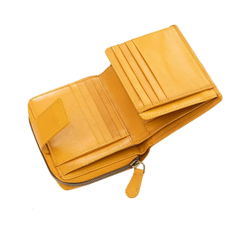 Velura Medium zip around Tri fold Purse PRIMEHIDE – 2195MUST-05