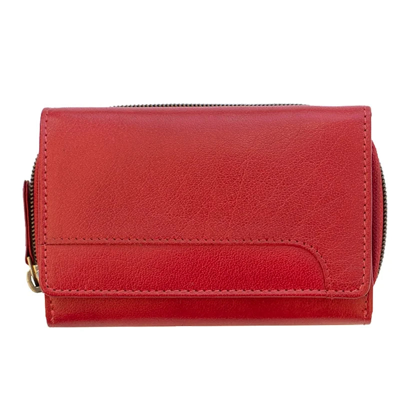 Velura Small Zip Around Tri Fold Purse - 21953