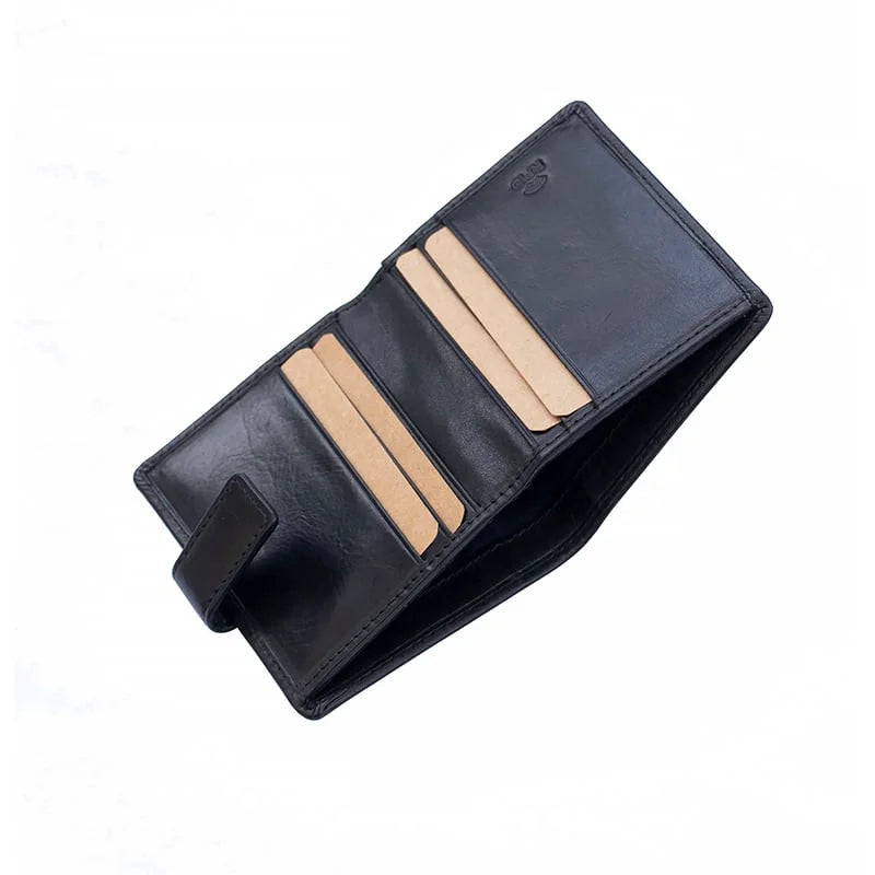 Mens Tuscan Mens Bifold Wallet with Tab 2217BLK-03 – PRIMEHIDE