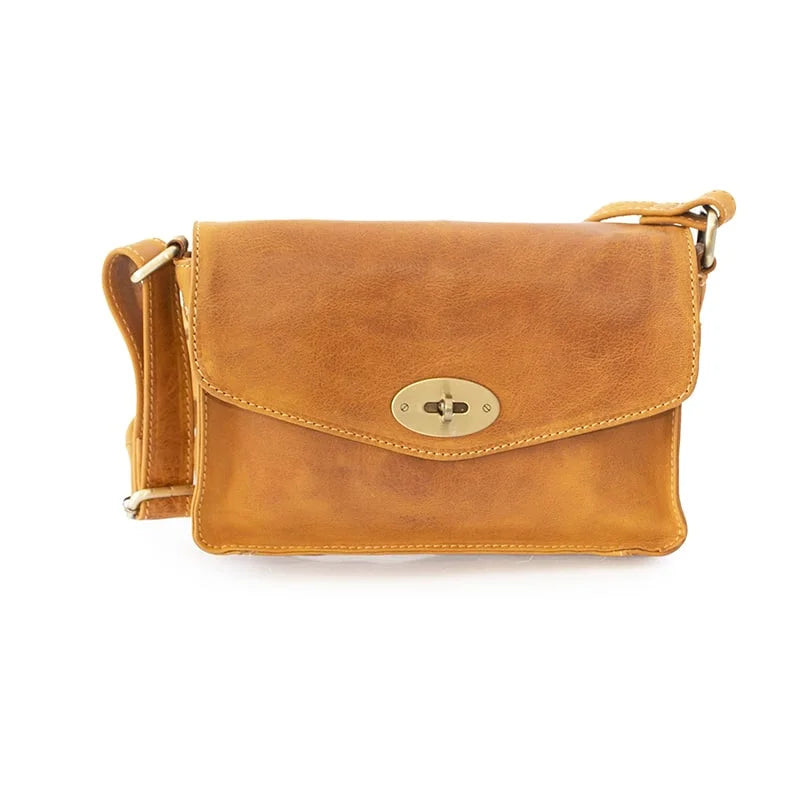 Columbia Ladies Medium Flapover Handbag 1801-SAND-01