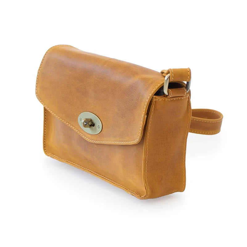 Columbia Ladies Medium Flapover Handbag 1801-SAND-03