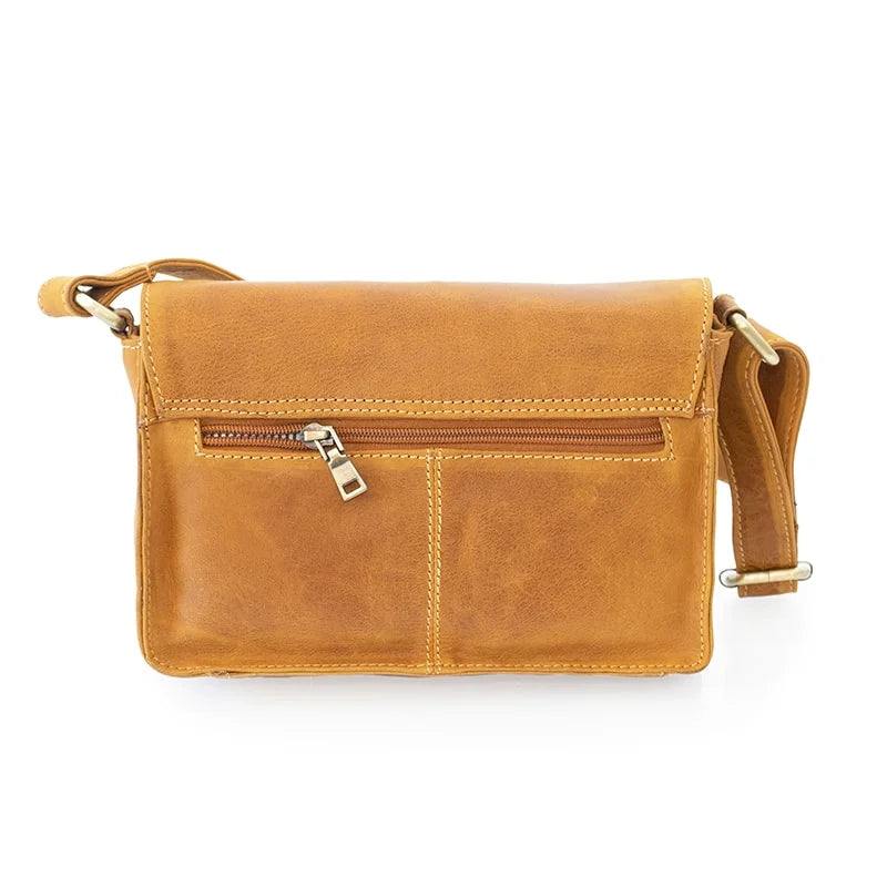 Columbia Ladies Medium Flapover Handbag 1801-SAND-04