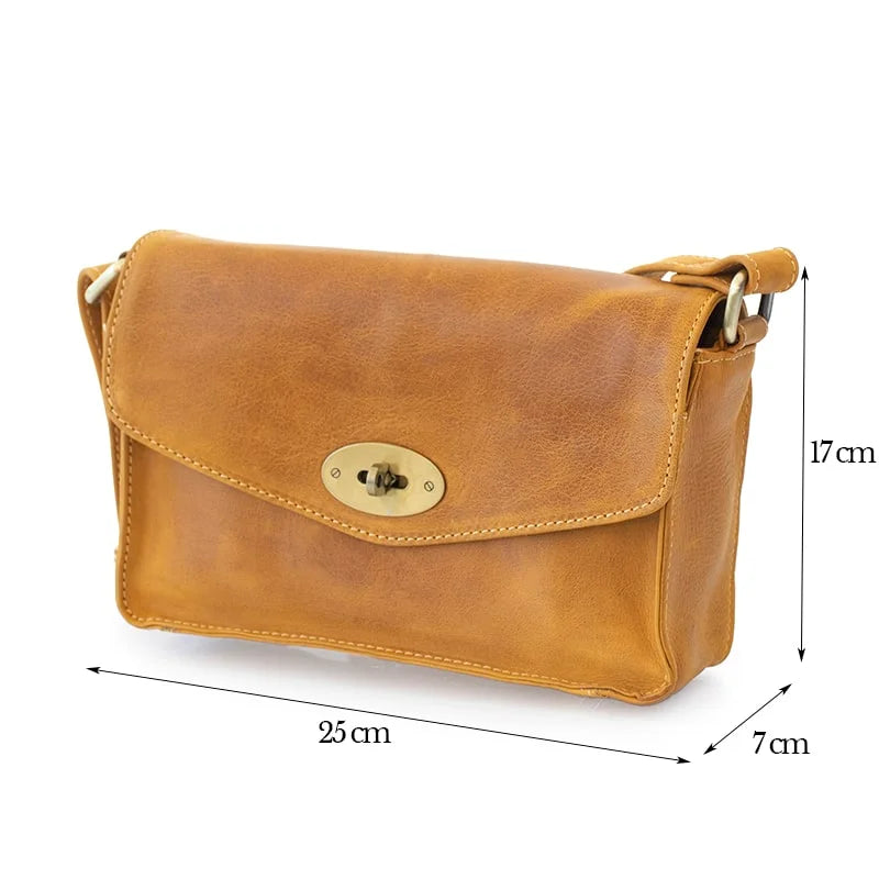 Columbia Ladies Medium Flapover Handbag 1801-SAND-11