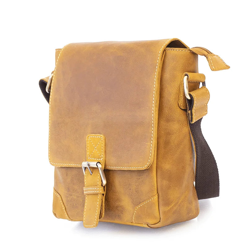 Columbia Buckle Messenger Bag 1803-SAND-4