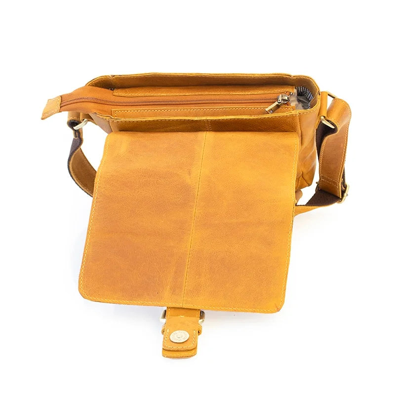 Columbia Buckle Messenger Bag 1803-SAND-7