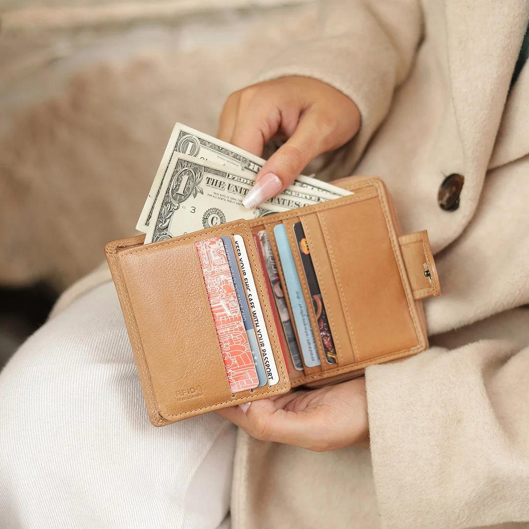 Wholesale Small Trifold Leather Purse PRIMEHIDE Trade