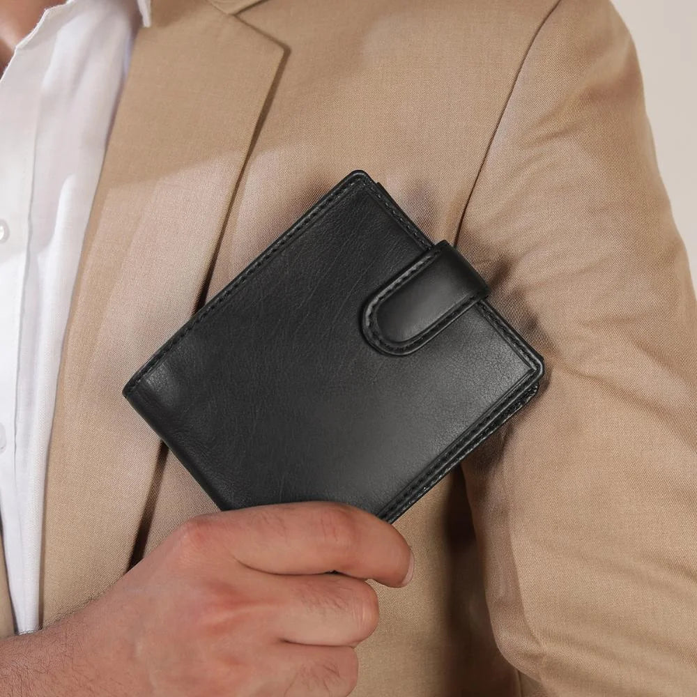 Leather Wallet For Men – 5002BLKBC (8)