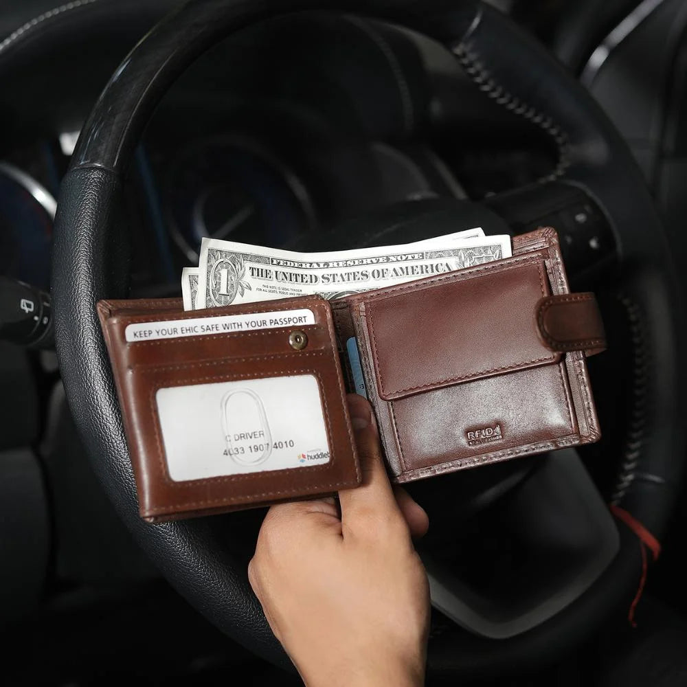 Leather Wallet For Men – 5002TANBC