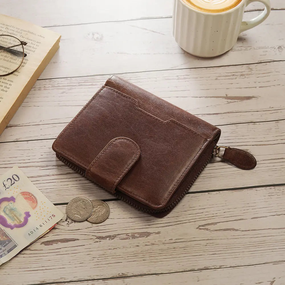 Medium Bifold Purse Brown 08 – Anya 25714