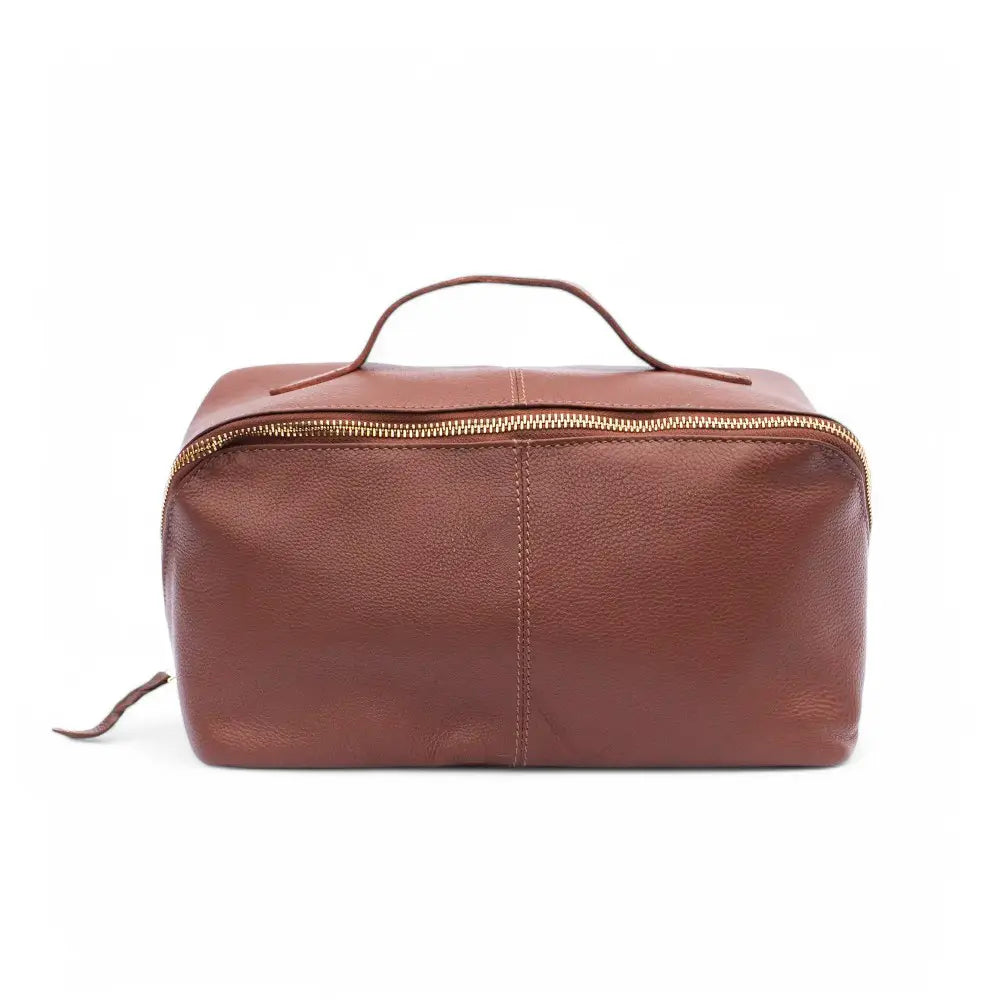 Leather Washbag - Seville 114