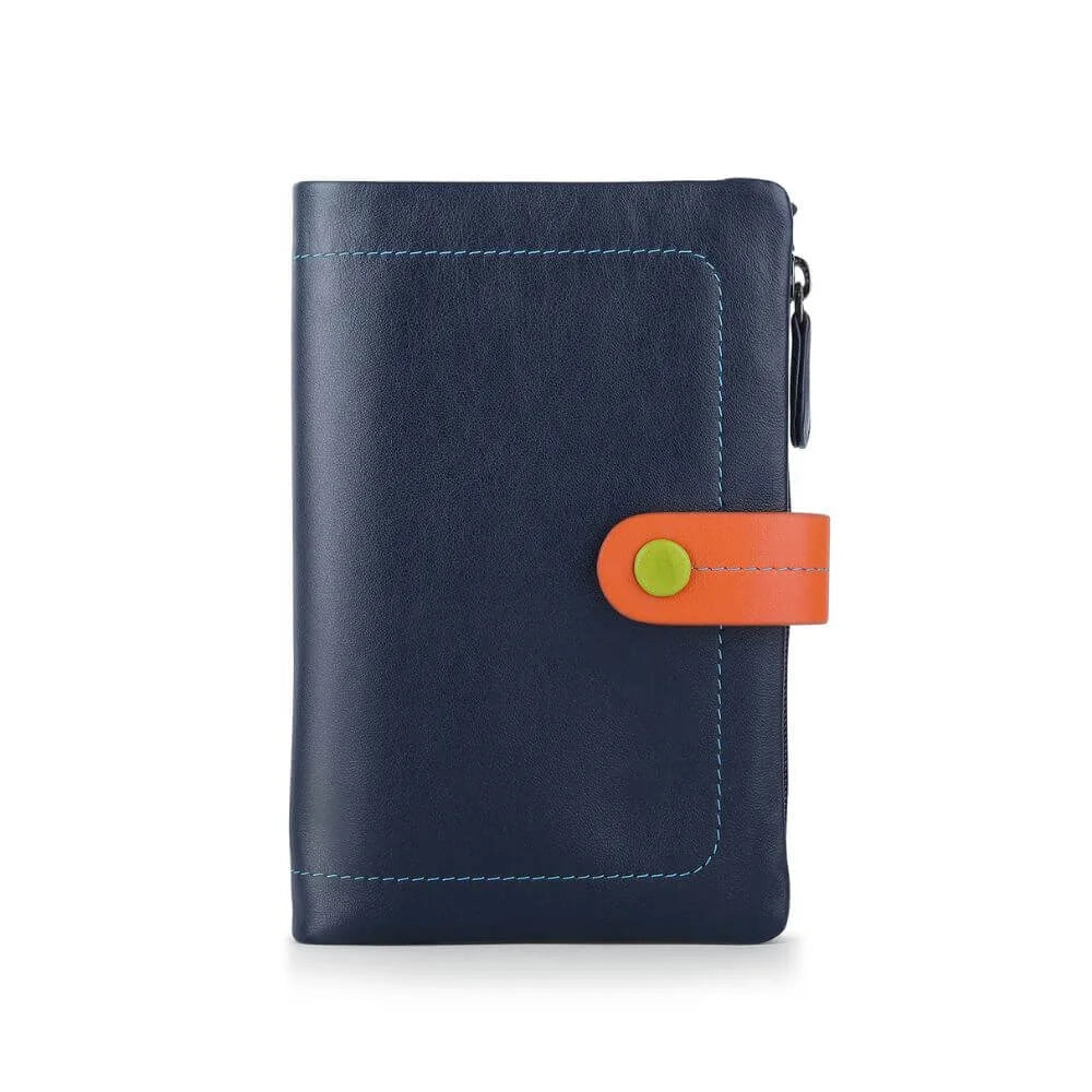 Multi Colour Soft Bifold Purse Capri 6800