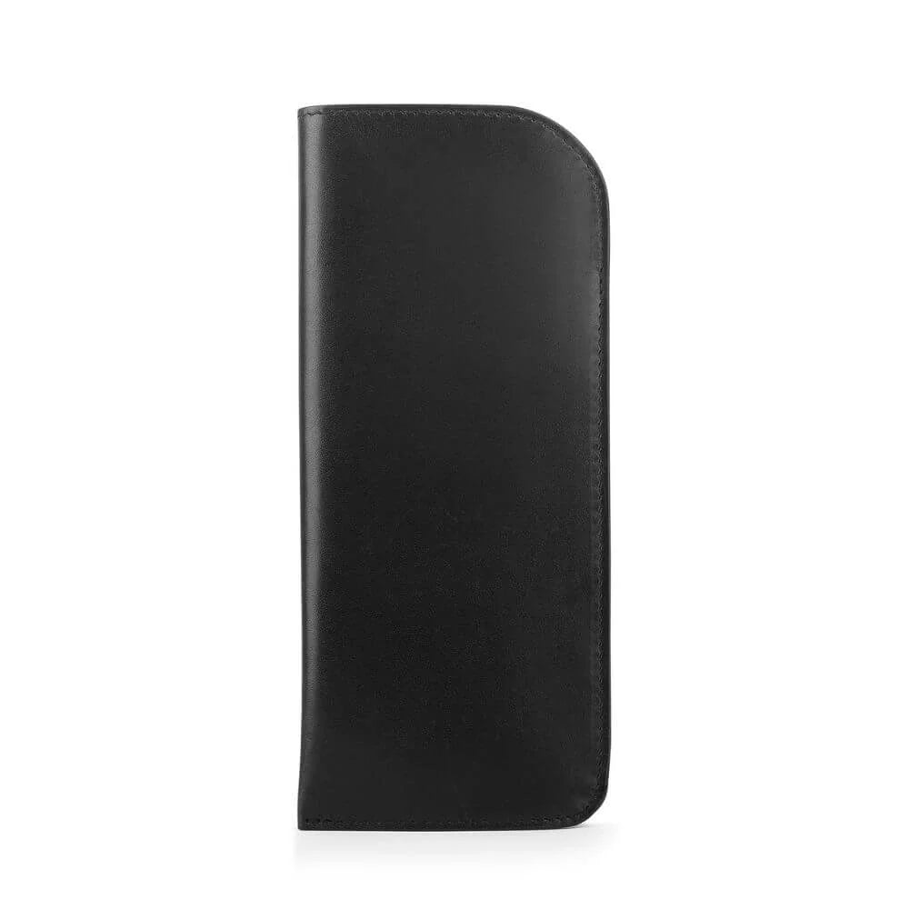 Black Leather-Lined Glasses Pouch – Mayfair 2503 (3)