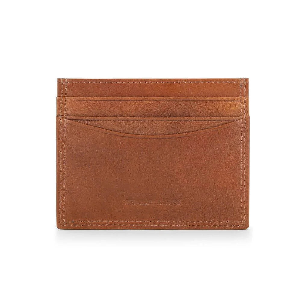 Slimline Credit Card Holder Leon 5708 Cognac (3)