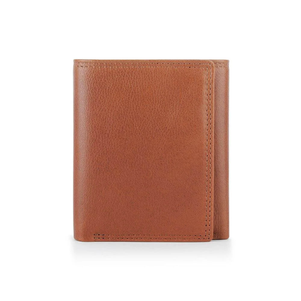 Trifold Card Wallet Leon 5707 Cognac (3)