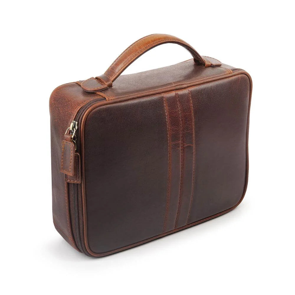 Leather Wash Bag Savannah 4256 (3)