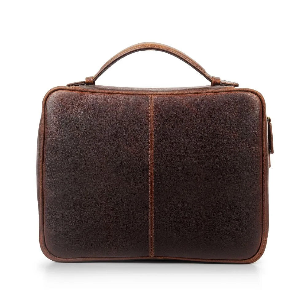 Leather Wash Bag Savannah 4256 (4)