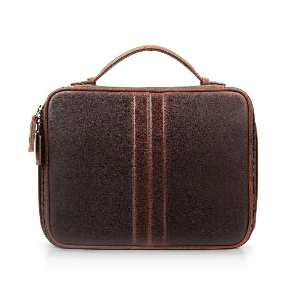 Leather Wash Bag Savannah 4256