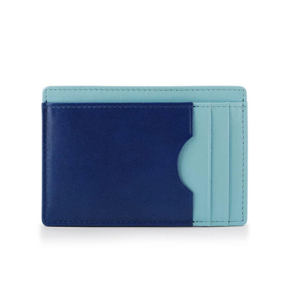Vertical Leather Lined Cardholder Rio 786