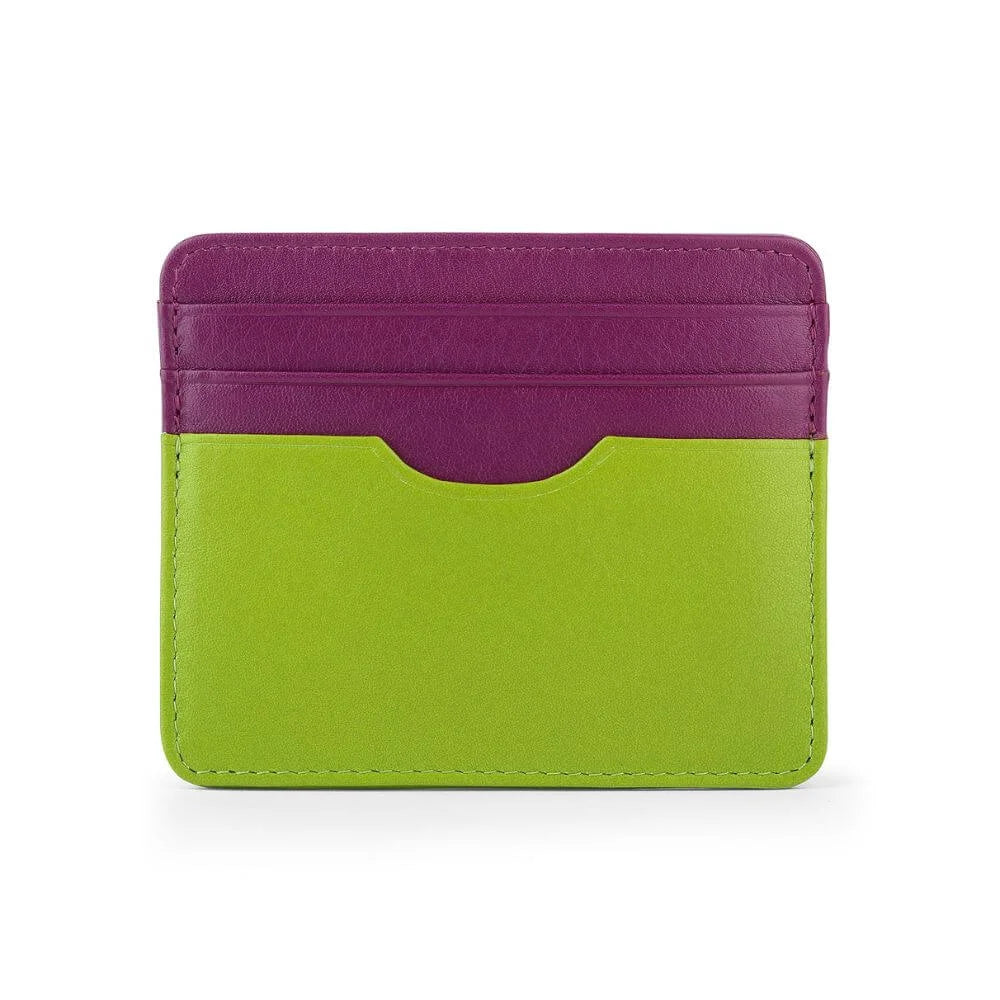 Leather Lined Cardholder Rio 785 – Fuchsia (2)