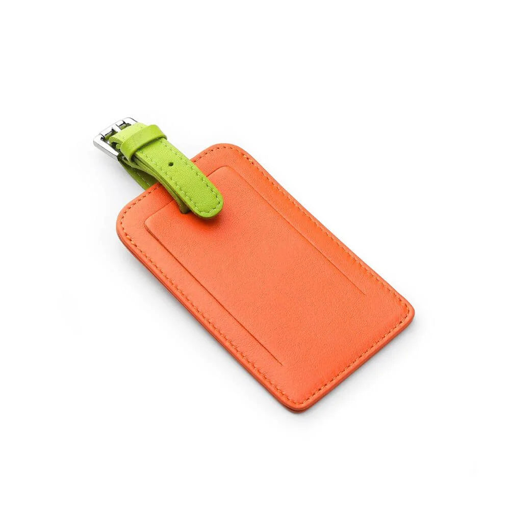 Luggage Tag Two-Tone Colour Rio 720 – Orange