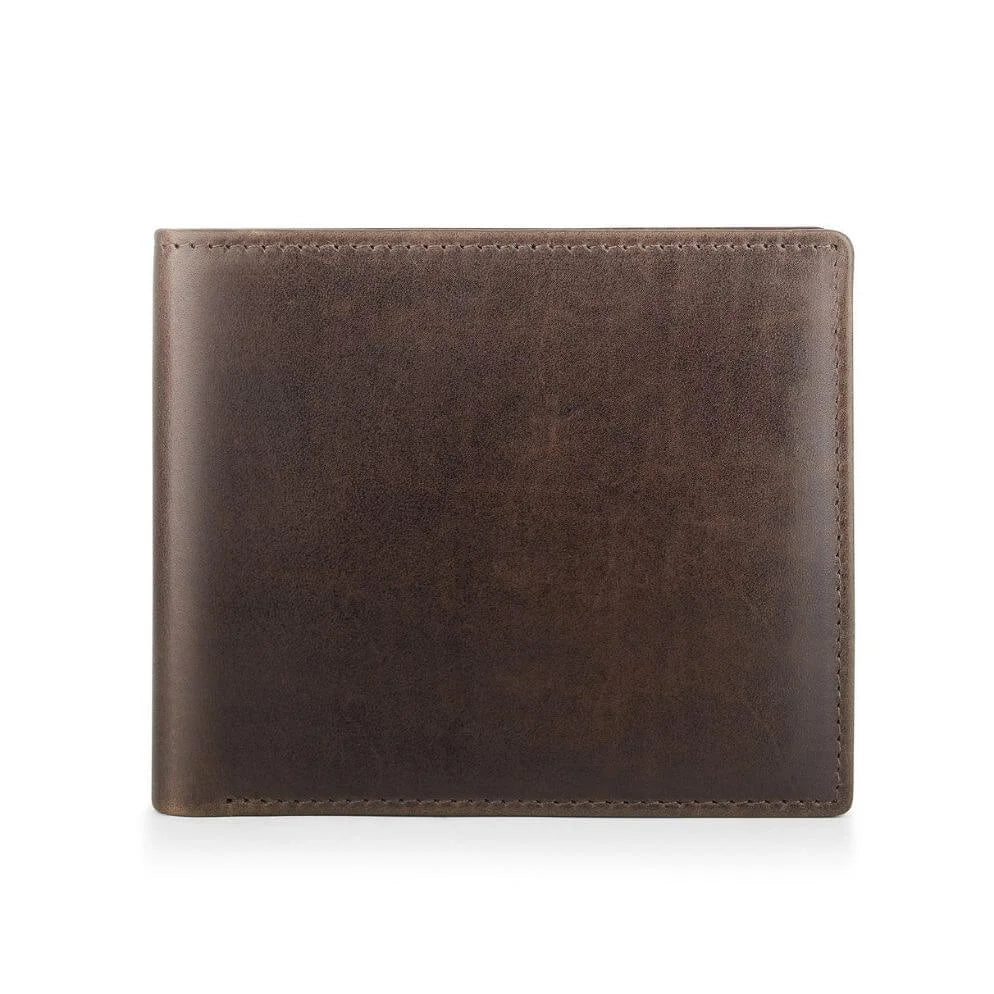Brown Leather Bifold Wallet Mayfair 2504