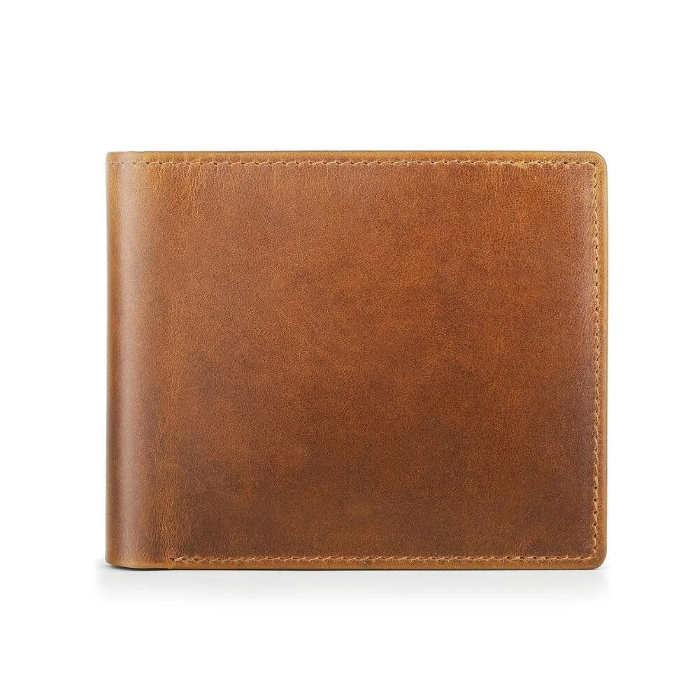 Tan Leather Bifold Wallet Mayfair 2504