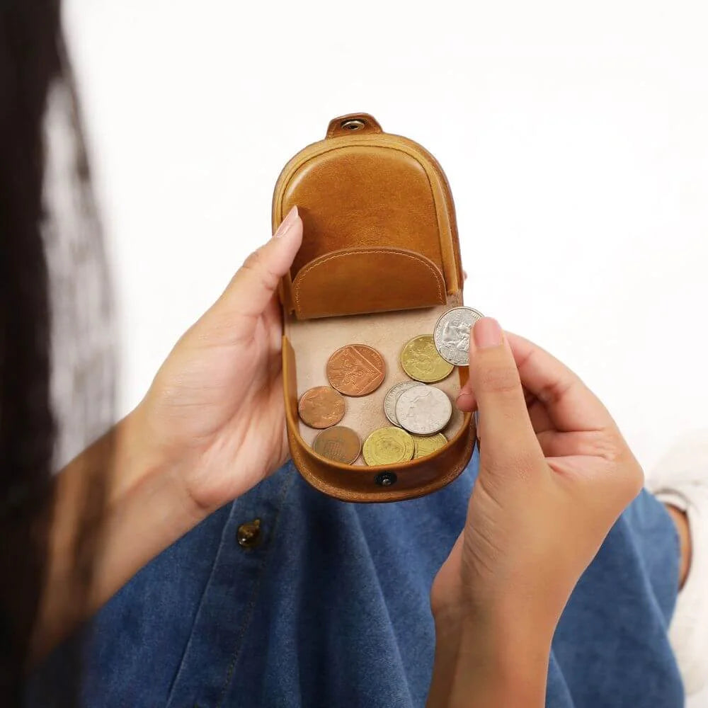 Leather Horseshoe Coin Purse Mayfair 2507