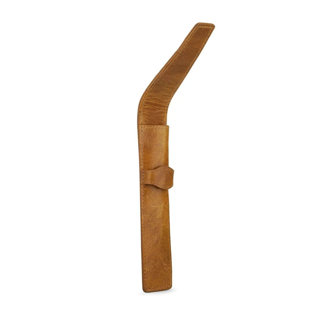 Tan Leather Pen Holder Mayfair 2516 (3)