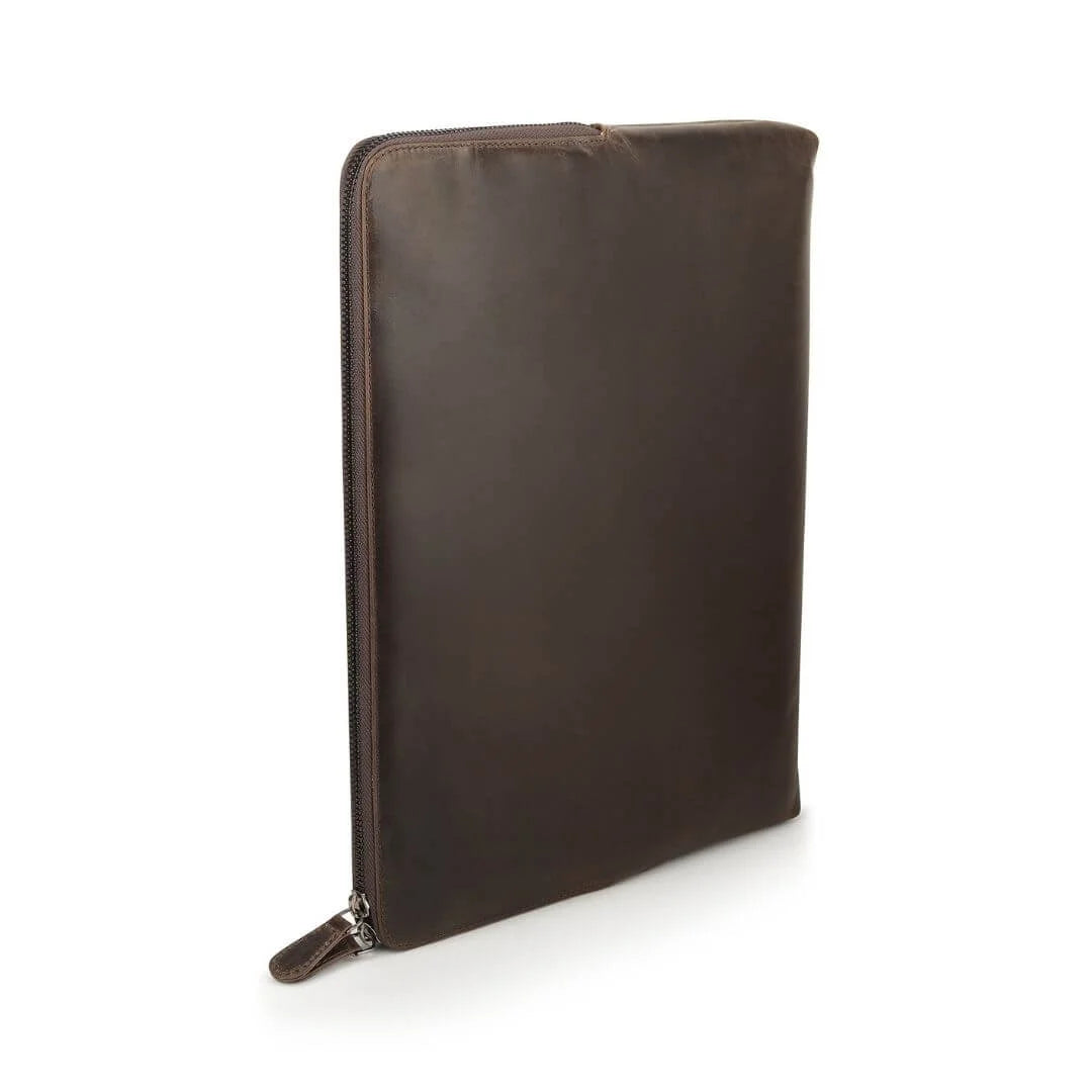 Brown Leather Laptop Sleeve Mayfair 2526 (2)