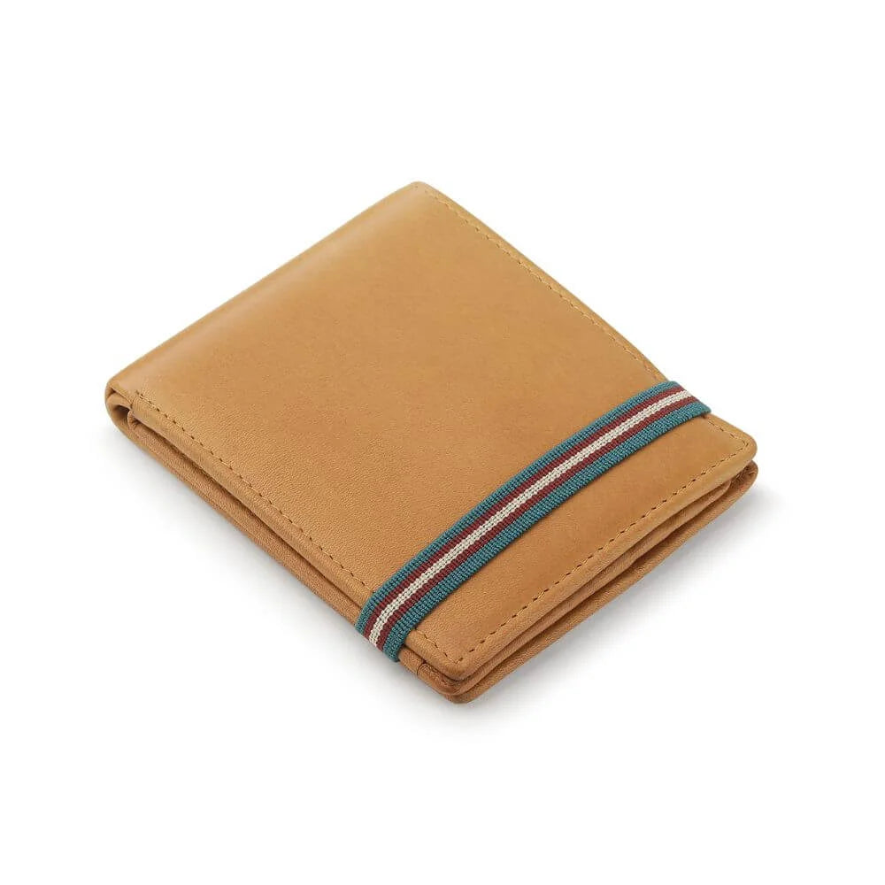 Cognac Leather Bifold Wallet Hudson 4812 (2)
