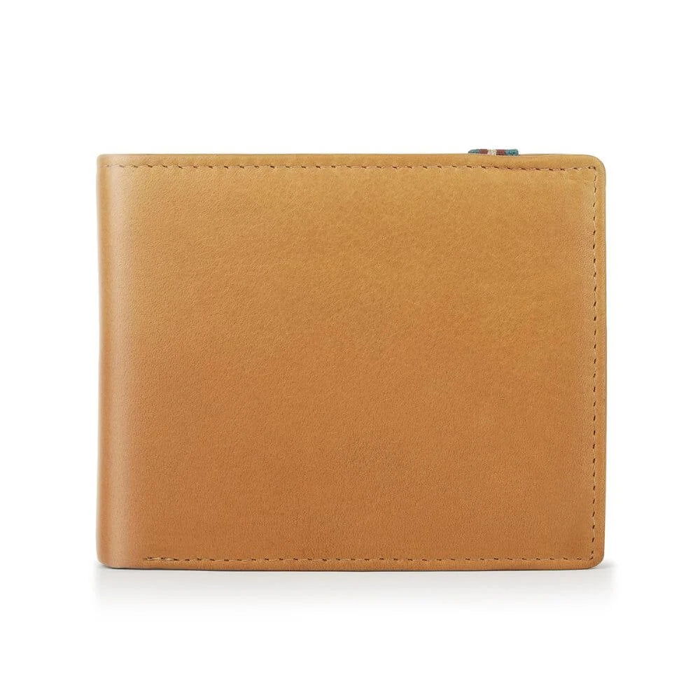 Cognac Leather Bifold Wallet Hudson 4812 (4)
