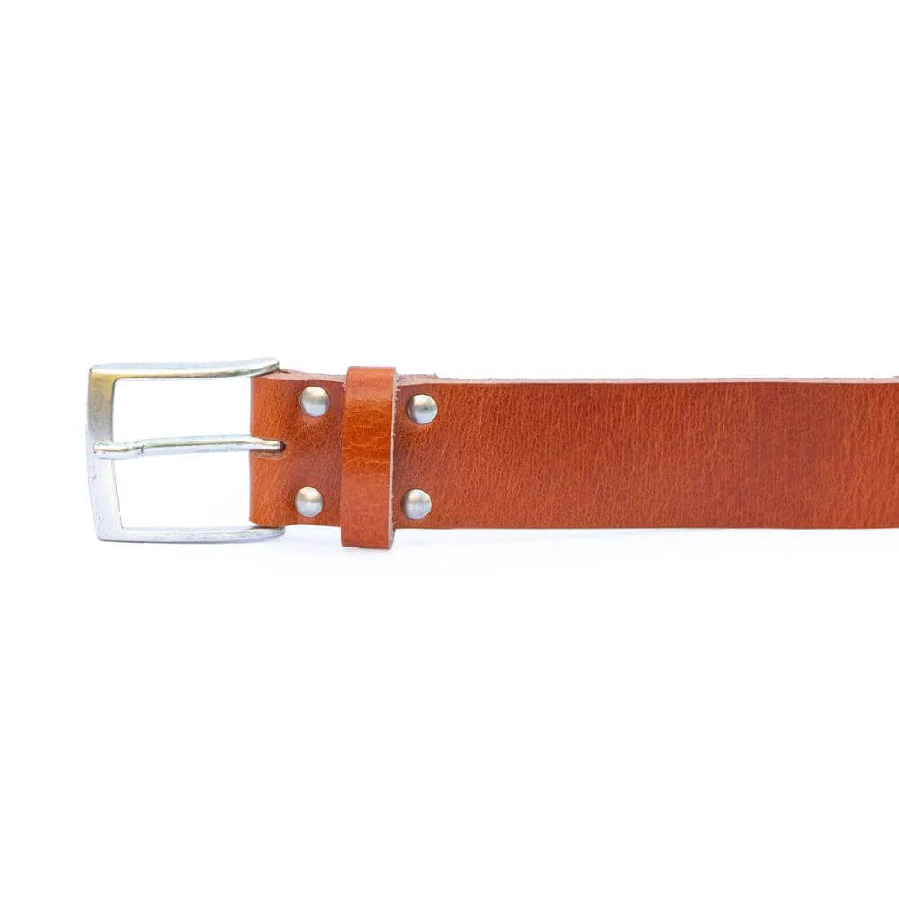 handmade-leather-belt-uk-tan-40mm-italian-buckle 04