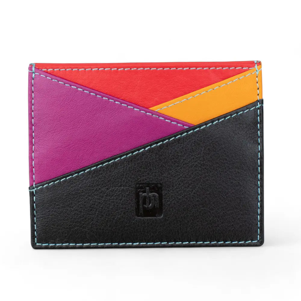Wholesale Leather Card Holders - Pack of 12 Multi-Colours