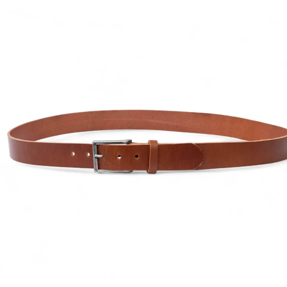 Tan Full Grain Leather Belt 35mm 03