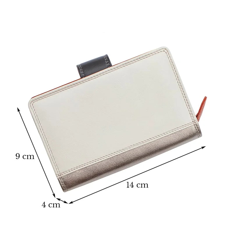 London Metallic Leather Purse 6080-silver-7 800×800