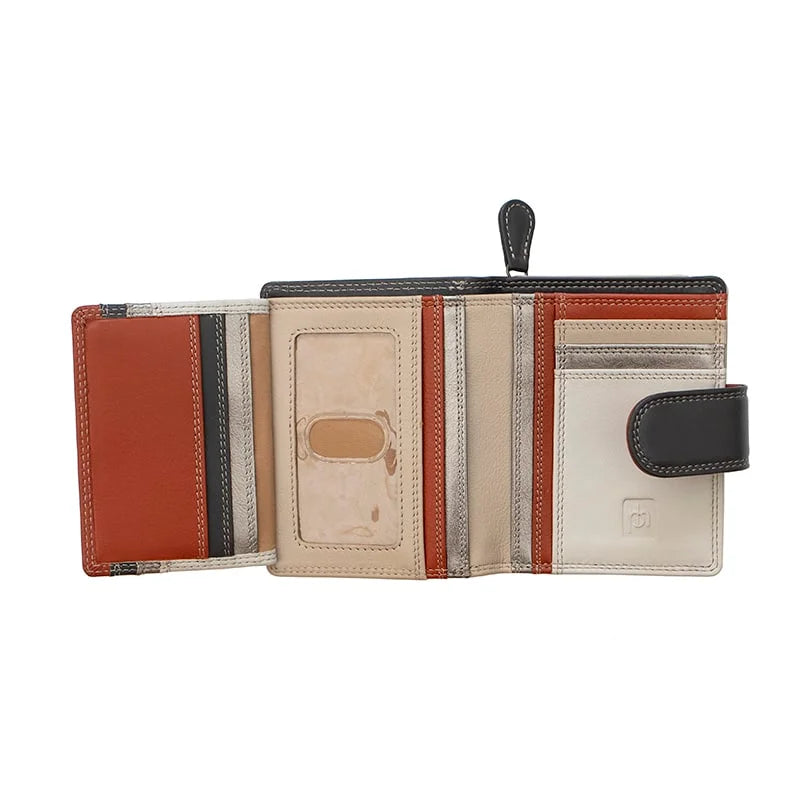 London Metallic Leather Purse 8084-silver-1 800×800