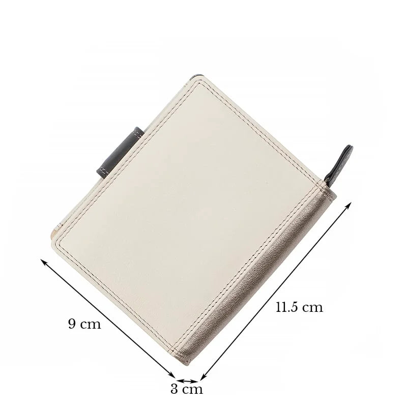 London Metallic Leather Purse 8084-silver-6 800×800