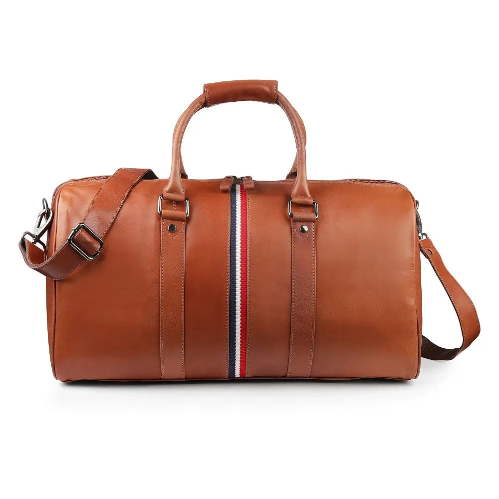 Texan Black Holdall with Stripe - 8410