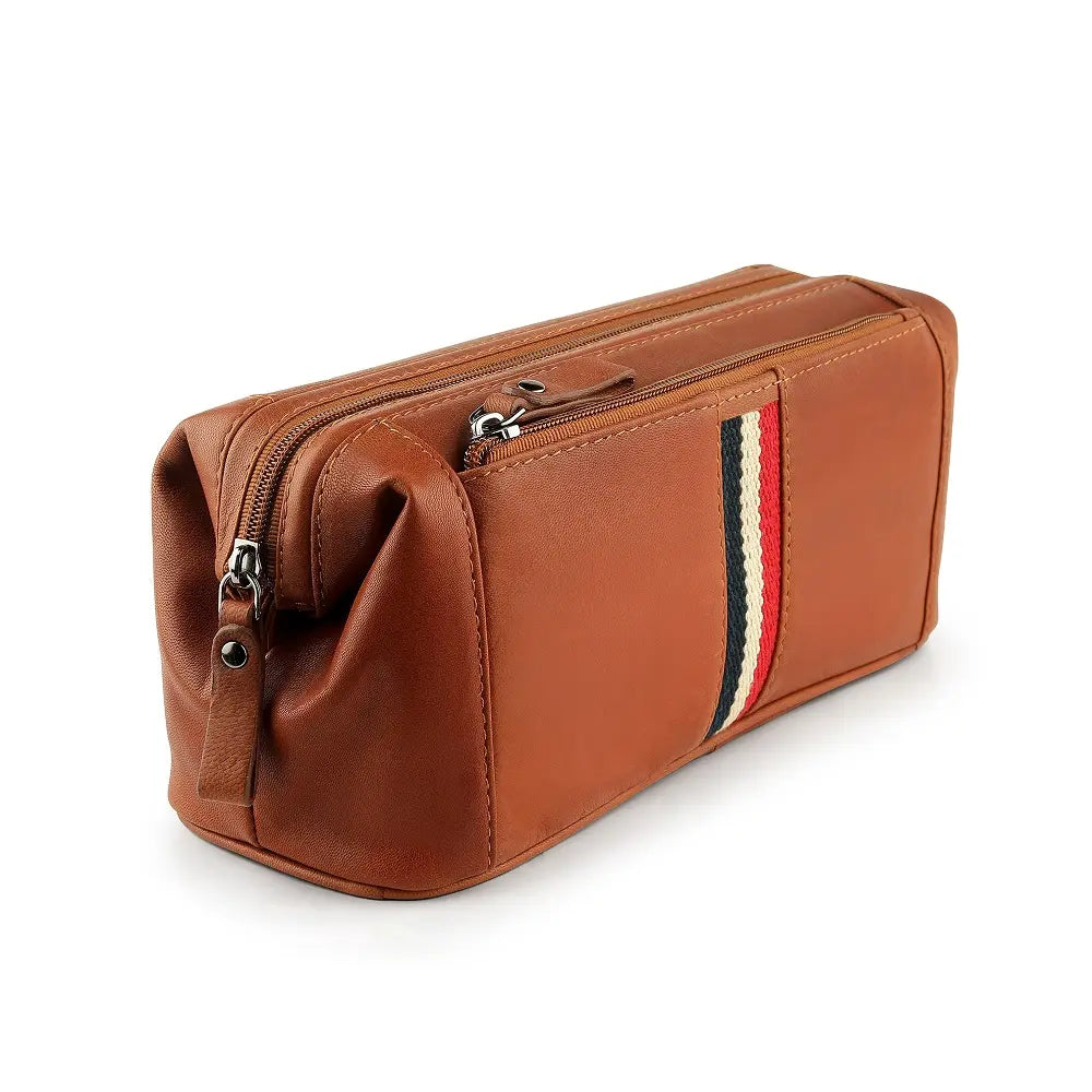 Texan Washbag with Stripe 8415